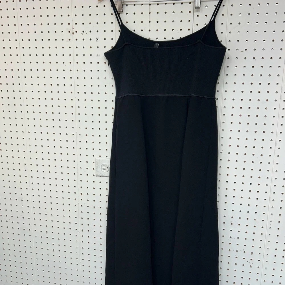 Theory Black Midi Dress